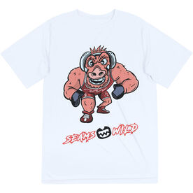 Seams Wild Wrestling Short Sleeve Tech Tee - Rollez