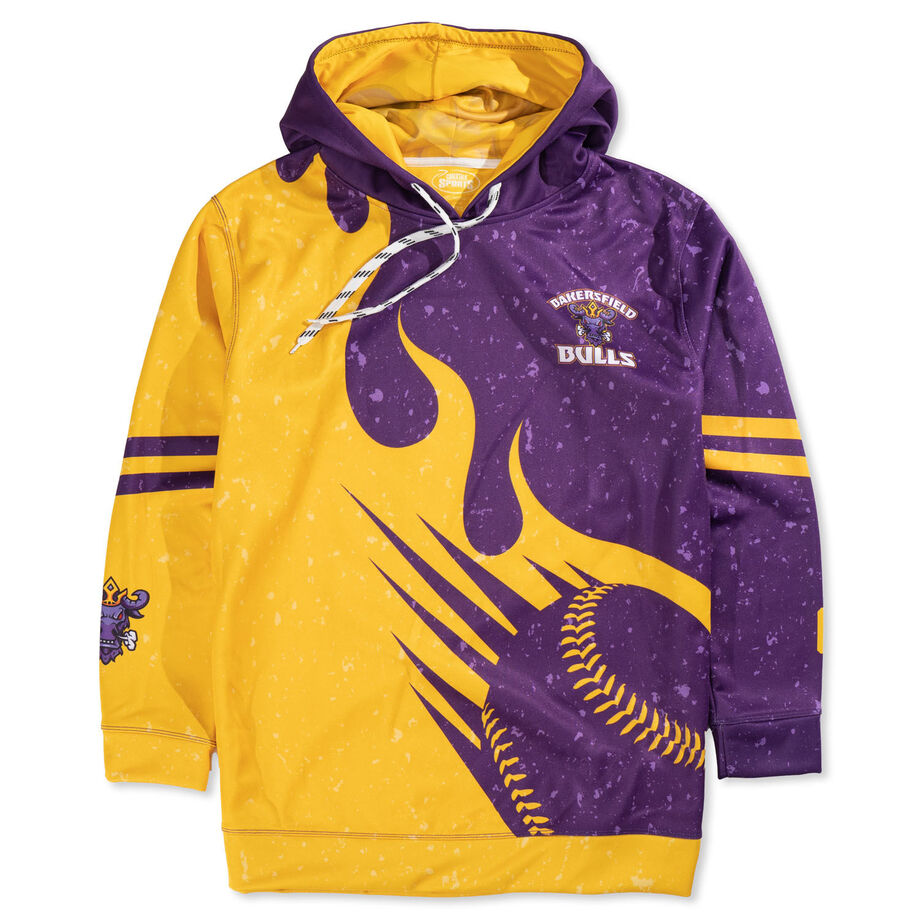 ChalkTalk Custom Team Hoodie - Baseball Fired Up