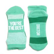 Socrates&reg; Woven Performance Sock - You're the Best Doctor