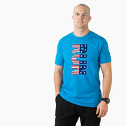 Running Short Sleeve T-Shirt - Patriotic Run