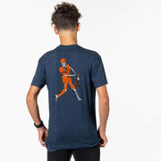 Baseball Short Sleeve T-Shirt - Home Run Zombie (Back Design)