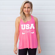 Field Hockey Flowy Racerback Tank Top - USA Field Hockey