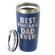 Football 20 oz. Double Insulated Tumbler - Best Dad Ever