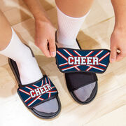 Cheerleading Repwell&reg; Sandal Straps - Cheer Stripes