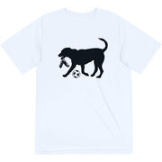 Soccer Short Sleeve Performance Tee - Spot The Soccer Dog