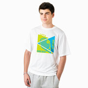 Tennis Short Sleeve Performance Tee - Let's Raise A Racket