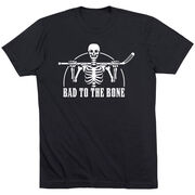 Hockey T-Shirt Short Sleeve - Bad To The Bone