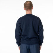 Wrestling Crewneck Sweatshirt - Wrestling Reindeer