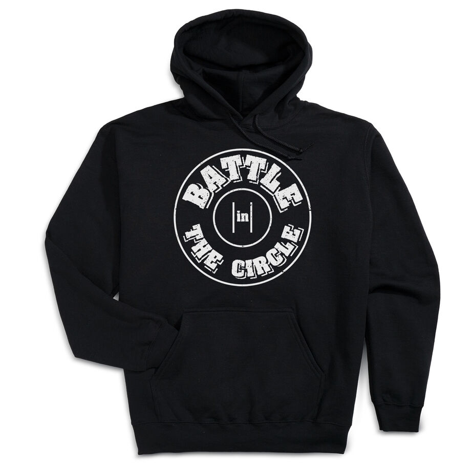 Wrestling Hooded Sweatshirt - Battle In Circle