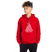 Lacrosse Hooded Sweatshirt - Merry Laxmas Tree