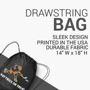 Hockey Drawstring Backpack - Hat-Trick or Treat