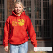 Softball Hooded Sweatshirt - Nothing Soft About It