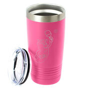 Pickleball 20 oz. Double Insulated Tumbler - Big Dill