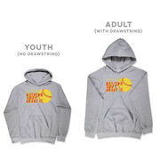 Softball Hooded Sweatshirt - Nothing Soft About It