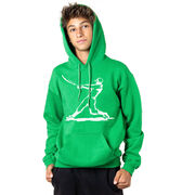 Baseball Hooded Sweatshirt - Baseball Player