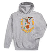 Guys Lacrosse Hooded Sweatshirt - Play Hard, Chill Easy