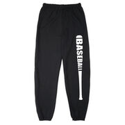 Baseball Fleece Sweatpants - Bat Baseball