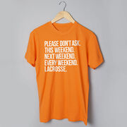Lacrosse Short Sleeve T-Shirt - All Weekend Lacrosse