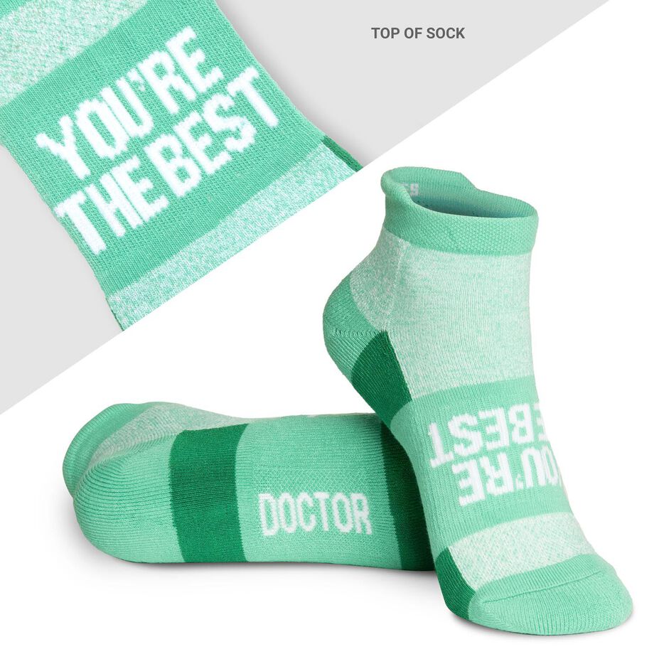 Socrates&reg; Woven Performance Sock - You're the Best Doctor