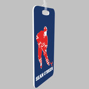 Hockey Bag/Luggage Tag - Personalized Hockey Player