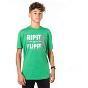 Baseball Tshirt Short Sleeve Rip It Flip It