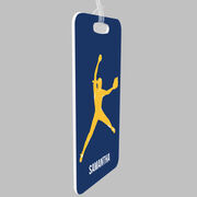 Softball Bag/Luggage Tag - Personalized Softball Pitcher