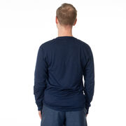 Pickleball Tshirt Long Sleeve - I'd Rather Be Playing Pickleball