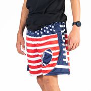 Football Beckett&trade; Shorts - Patriotic