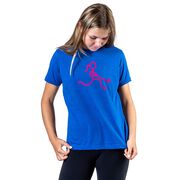 Field Hockey Tshirt Short Sleeve Neon Field Hockey Girl