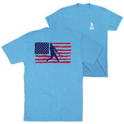 Baseball Short Sleeve T-Shirt - Baseball Land That We Love (Back Design)