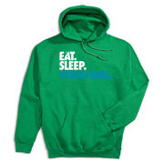 Volleyball Hooded Sweatshirt - Eat. Sleep. Volleyball.