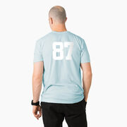 Baseball T-Shirt Short Sleeve - Baseball Dad Silhouette