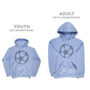 Soccer Hooded Sweatshirt - Soccer Words