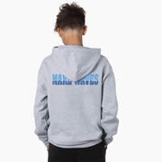 Swimming Hooded Sweatshirt - Make Waves (Back Design)
