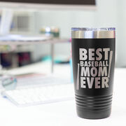 Baseball 20 oz. Double Insulated Tumbler - Best Mom Ever