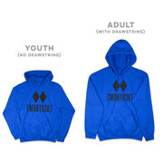 Skiing Hooded Sweatshirt - I'm Difficult
