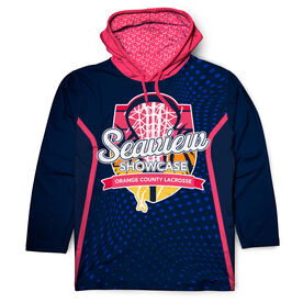 Custom Team Lightweight Long Sleeve ShieldDri Hoodie - Girls Lacrosse