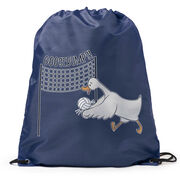 Volleyball Drawstring Backpack - Goosebumps