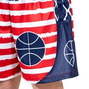 Basketball Beckett&trade; Shorts - Patriotic