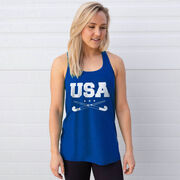 Field Hockey Flowy Racerback Tank Top - USA Field Hockey