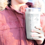 Cheerleading 20 oz. Double Insulated Tumbler - Cheerleading Father Words