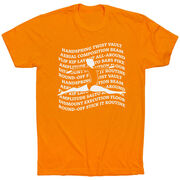 Gymnastics Short Sleeve T-Shirt - Gymnastics Words