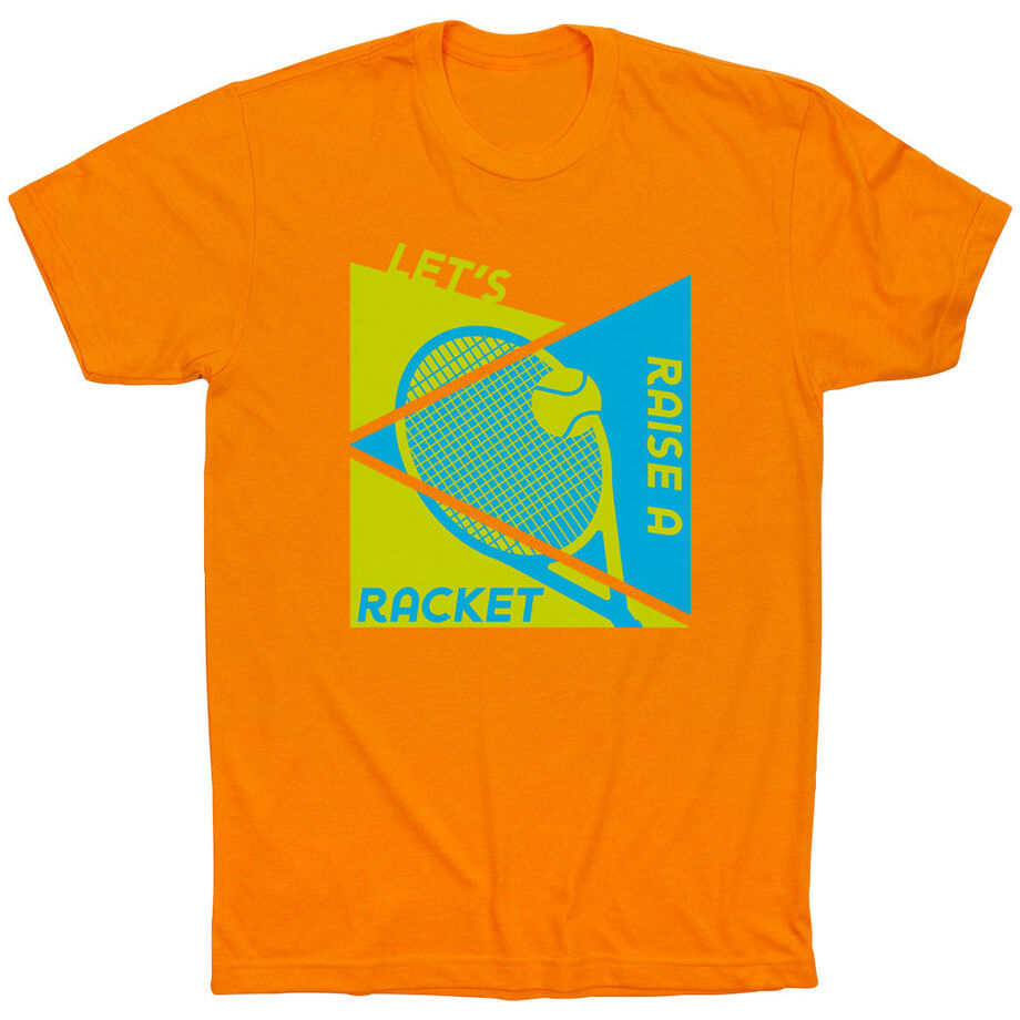Tennis Short Sleeve T-Shirt - Let's Raise A Racket