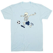 Soccer Short Sleeve T-Shirt - Skeleton Striker