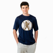 Baseball Short Sleeve Performance Tee - Baseball Bigfoot