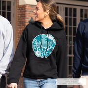 Pickleball Hooded Sweatshirt - Serve's Up