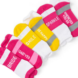 Socrates&reg; Woven Performance Sock Set - Bride