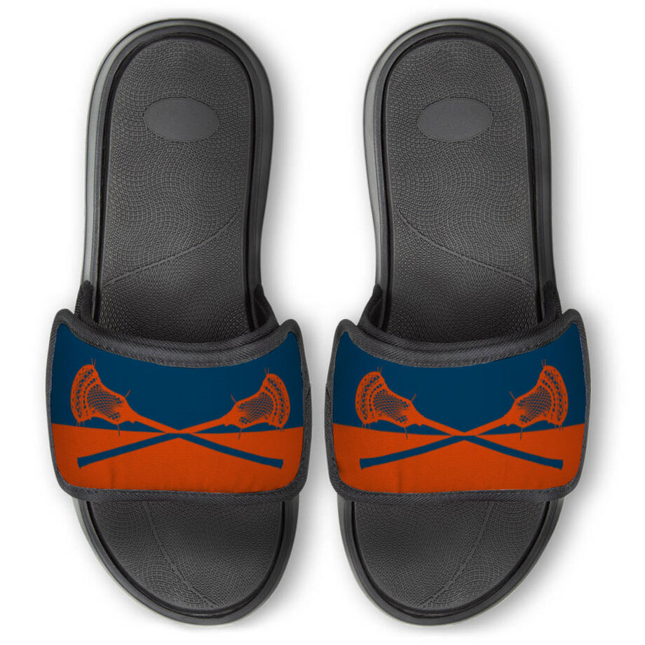 Guys Lacrosse Repwell&reg; Slide Sandals - Colorblock Sticks