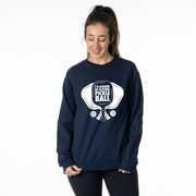 Pickleball Crewneck Sweatshirt - I'd Rather Be Playing Pickleball