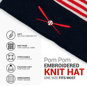 Baseball Knit Hat - USA